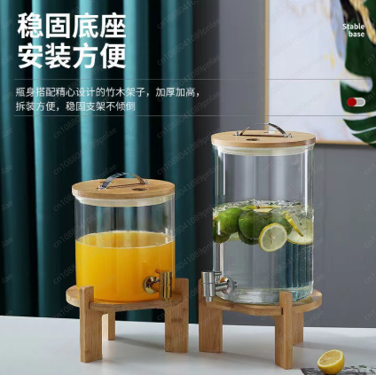Wine Beer Mix - 11L Glass Sparkling Wine Bucket with