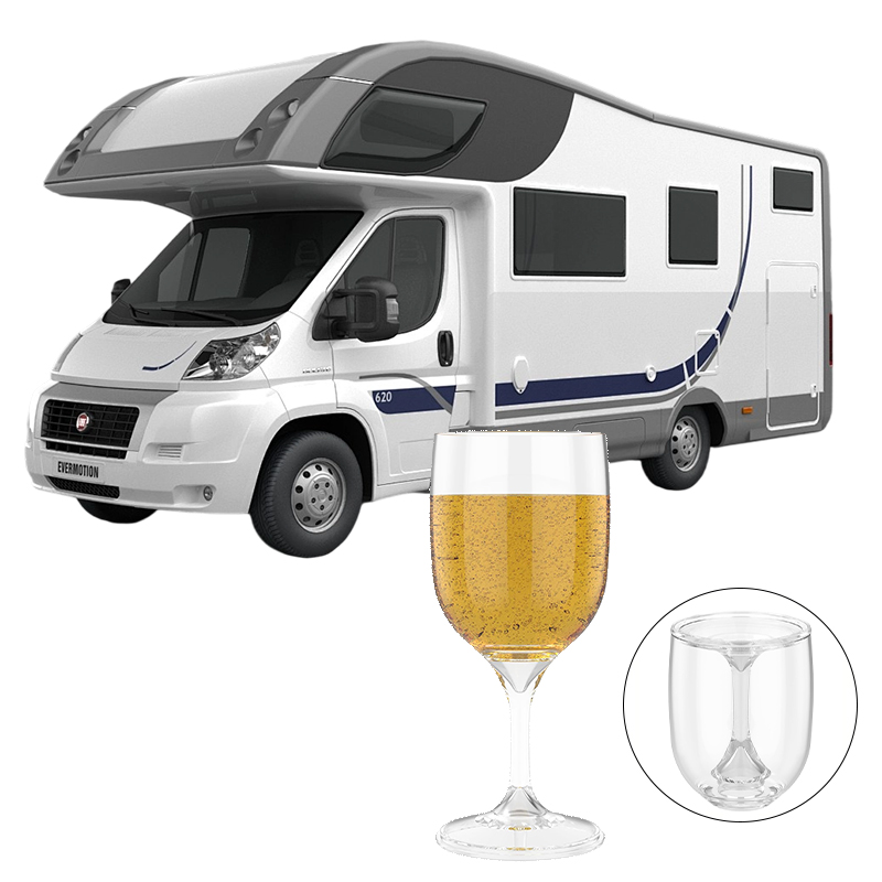 Wine & Beer Unlimited Spirits Photos - Folding Wine Glass Transparent Food Grade