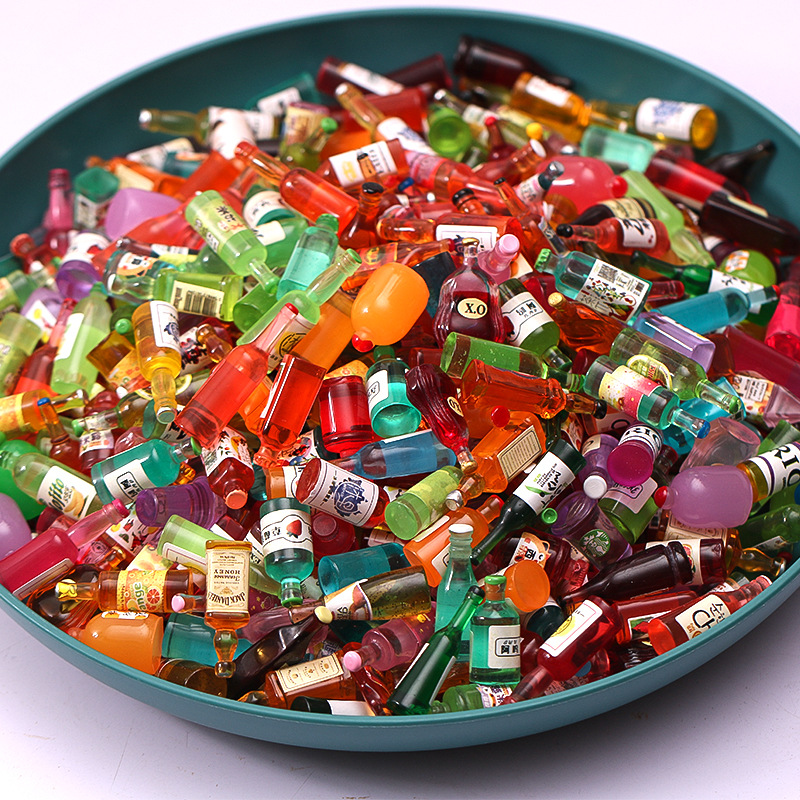 Wine Beer Mix - 20Pcs Mixed Mini Resin Simulation Wine