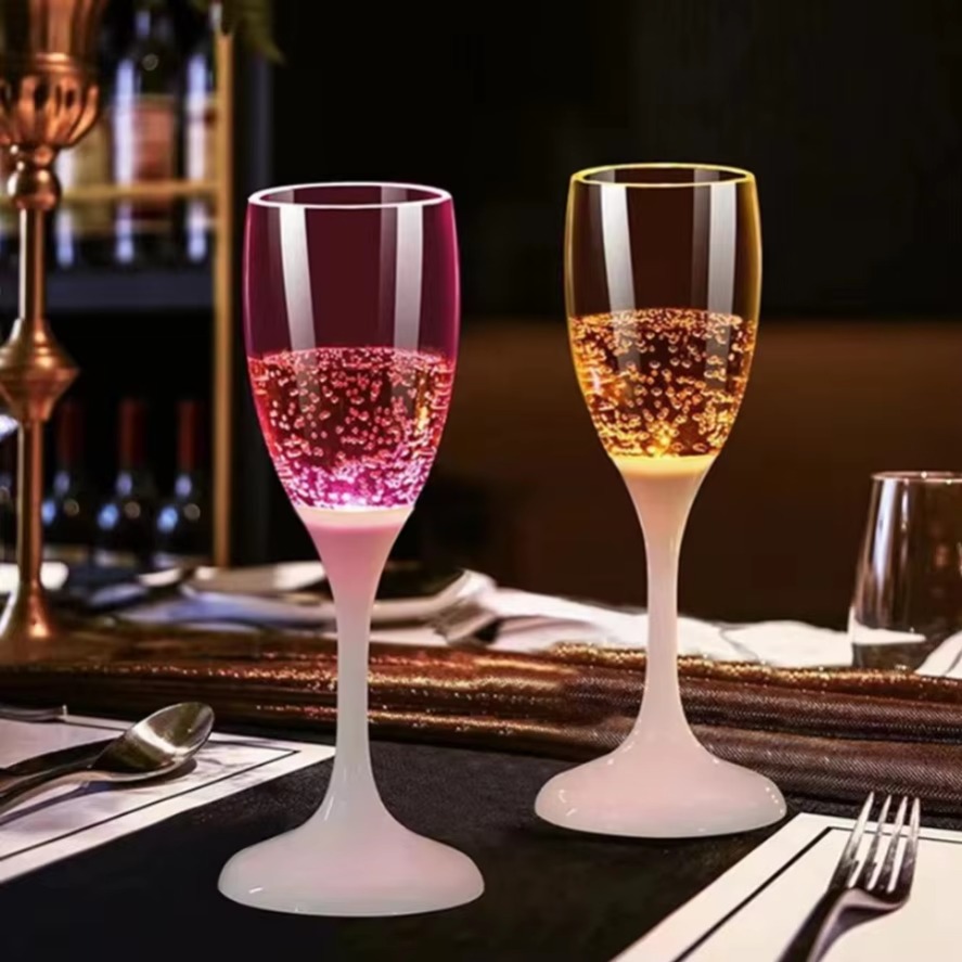 Beer Wine Up - LED Automatic Flashing Cups Multi-color 6