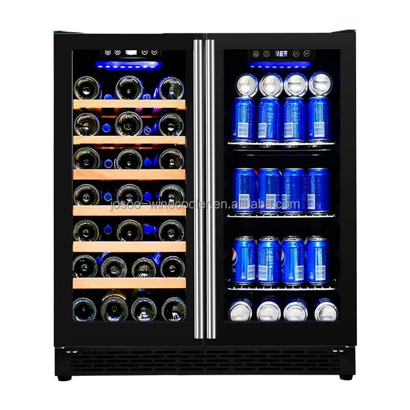 Airo 120V 66 Bottles Wine and  - Wine Beer Fridge Dual Zone ulasan dan harga