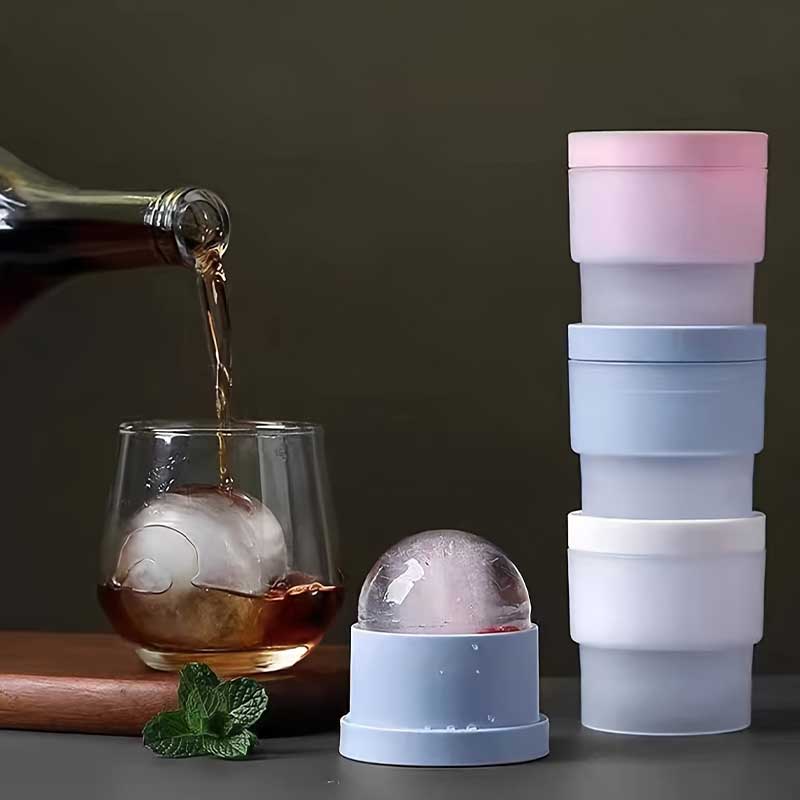 3Pcs Ice Ball Maker, Round Ice - Wine Beer Refrigerator ulasan dan harga