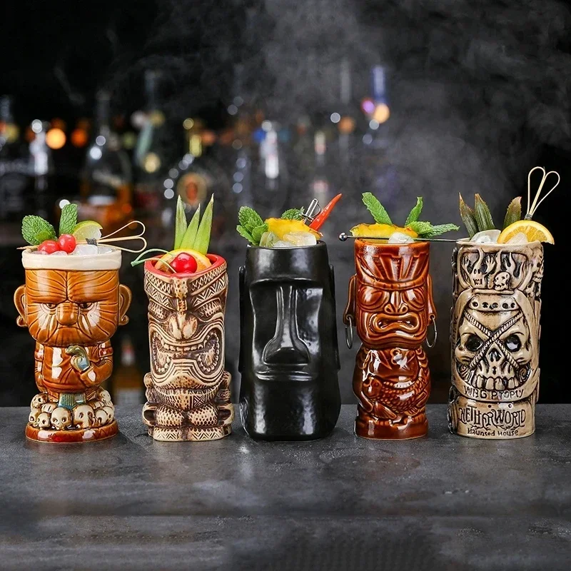 60 Types Ceramic Hawaii Tiki M - Wine Beer Type ulasan dan harga