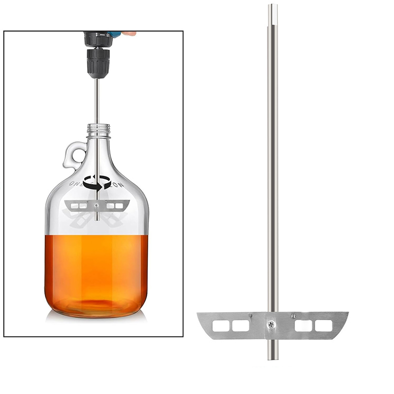 Stainless Steel Drill Stirrer, - Wine Beer Mix ulasan dan harga