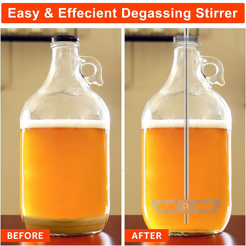 Stainless Steel Drill Stirrer, - Wine Beer Mix ulasan dan harga