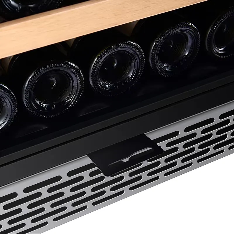 48 Bottle Wine Fridge Dual Gla - Wine Beer Fridge Dual Zone ulasan dan harga