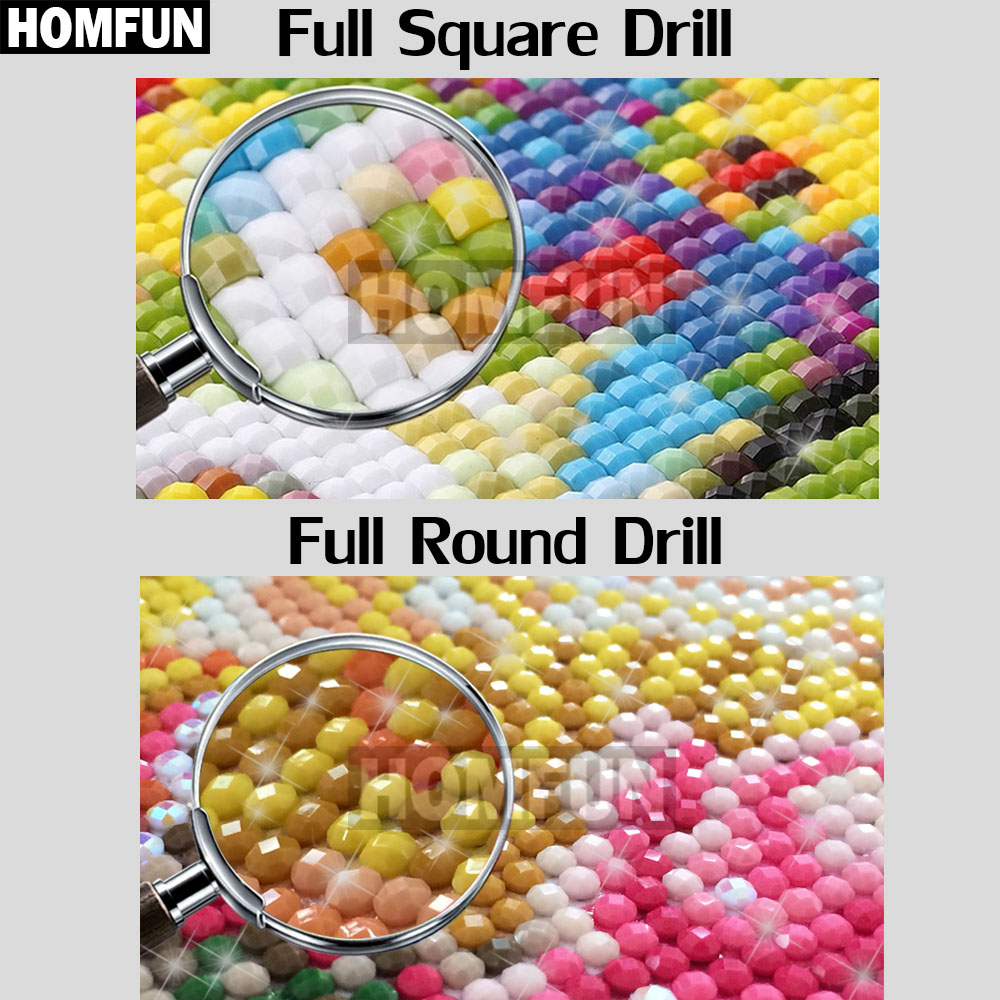 HOMFUN Diamond Painting Cross  - Beer Wine Up ulasan dan harga