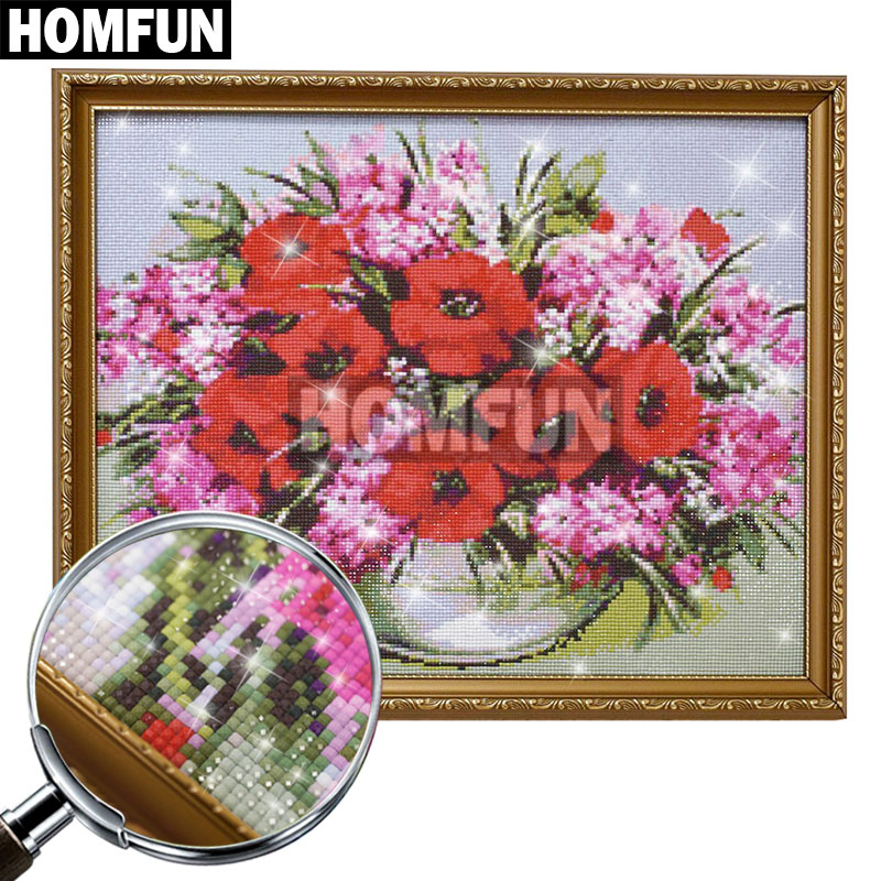 HOMFUN Diamond Painting Cross  - Beer Wine Up ulasan dan harga