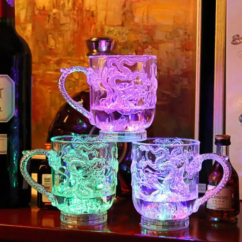 LED Flash Magic Color Changing - Beer Wine Up ulasan dan harga