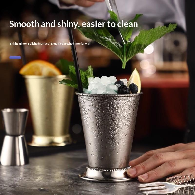 【MA】Stainless Steel Mint Julep - Wine Beer Mix ulasan dan harga