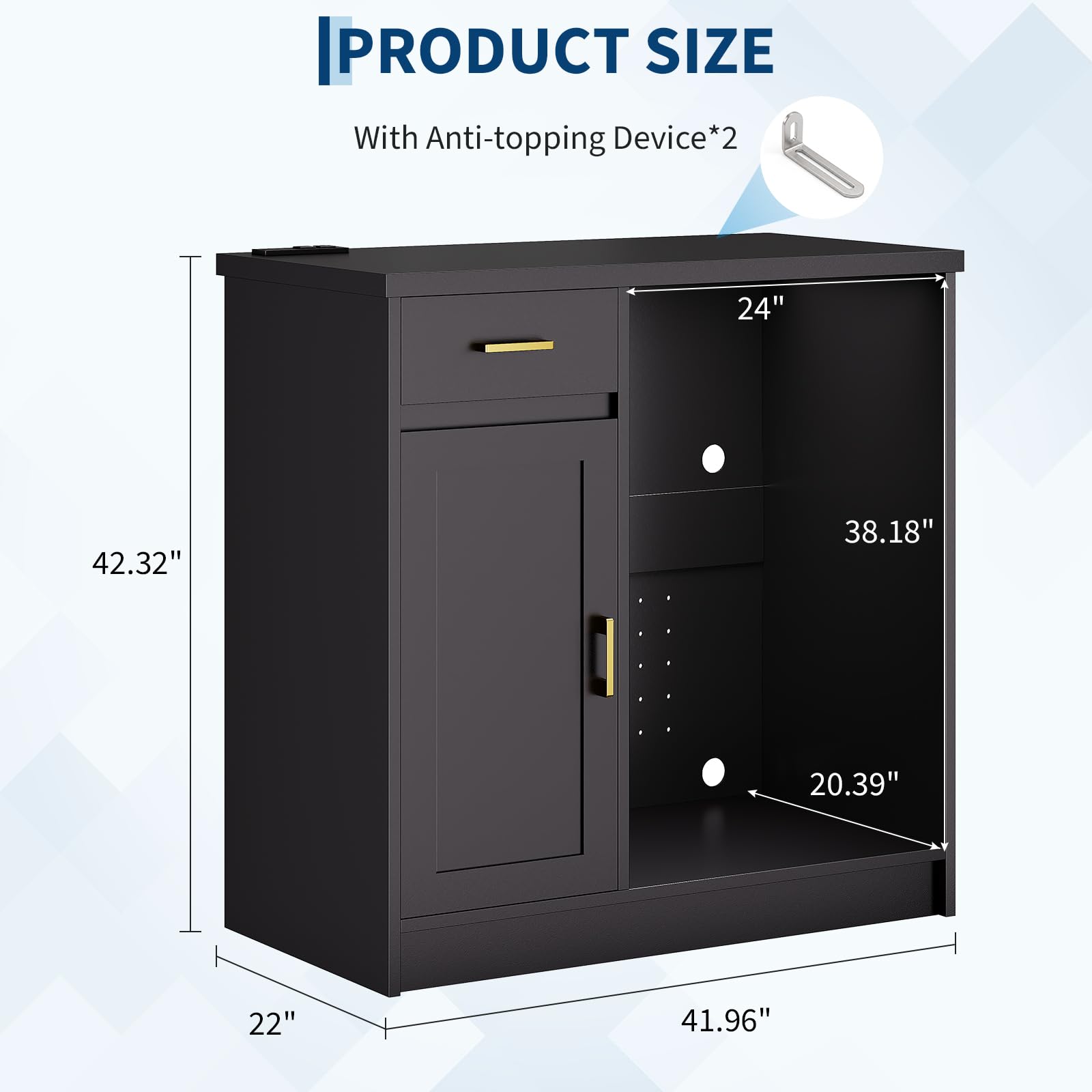 42in Farmhouse Wine Bar Cabine - Wine Beer Refrigerator ulasan dan harga