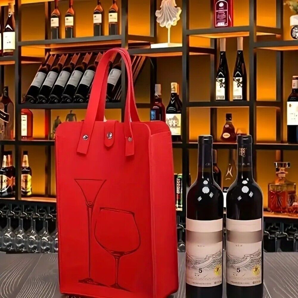 High Quality Felt Red Wine Bag - Wine & Beer Unlimited Spirits Photos ulasan dan harga