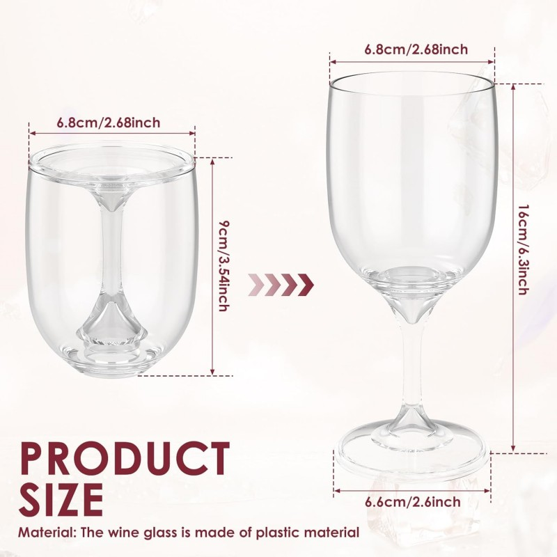 Folding Wine Glass Transparent - Wine & Beer Unlimited Spirits Photos ulasan dan harga