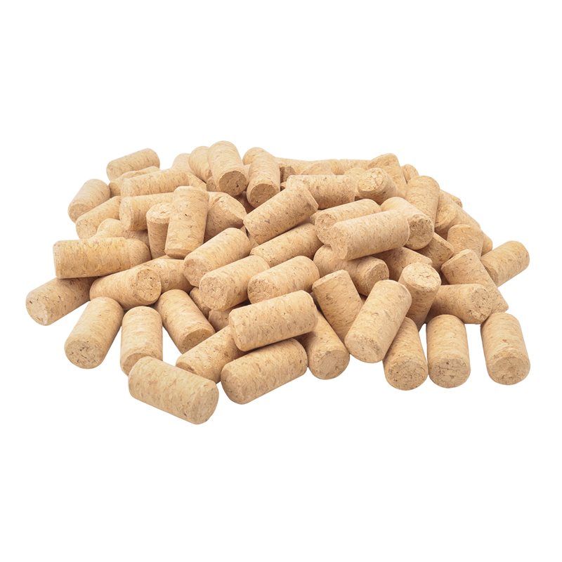100Pcs Straight Wood Corks Win - Wine Beer Type ulasan dan harga