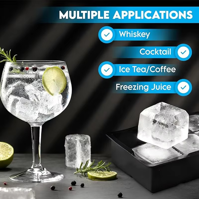 6/8/15 Grids Big Ice Food Mold - Wine Beer Refrigerator ulasan dan harga