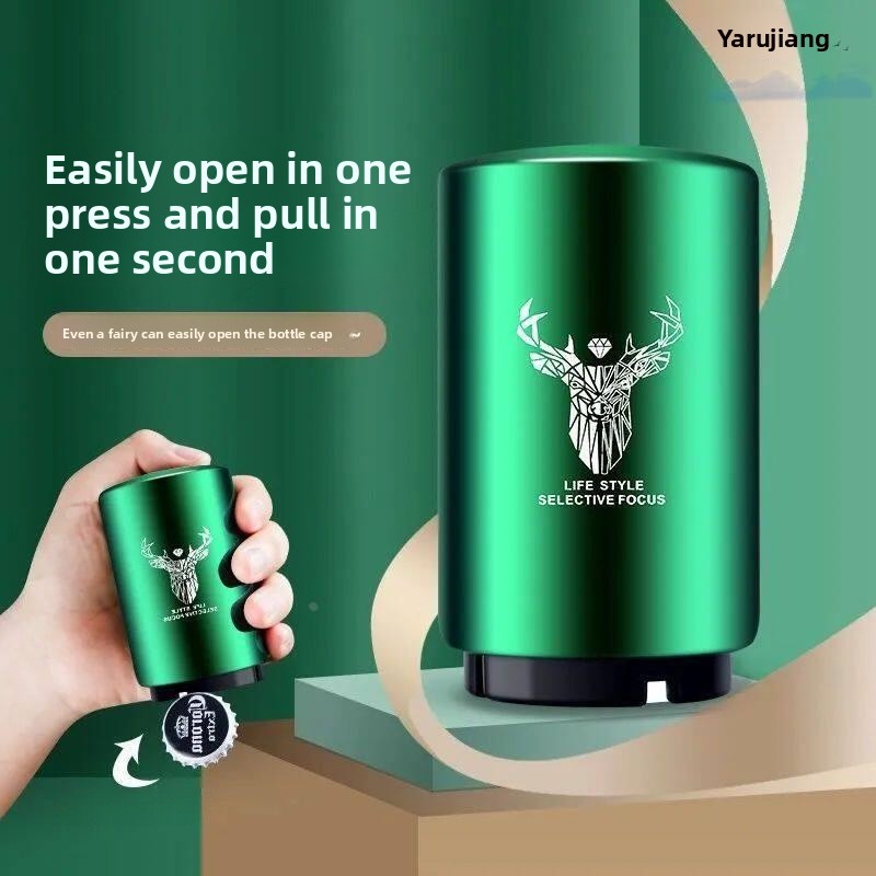 Bar Beer Bottle Opener Press T - Wine Beer Type ulasan dan harga
