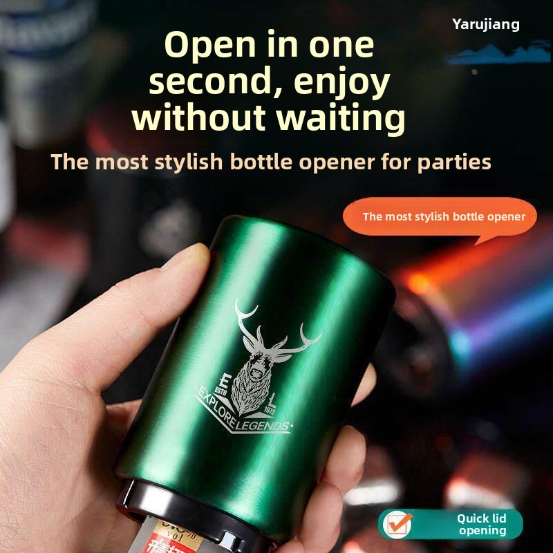Bar Beer Bottle Opener Press T - Wine Beer Type ulasan dan harga