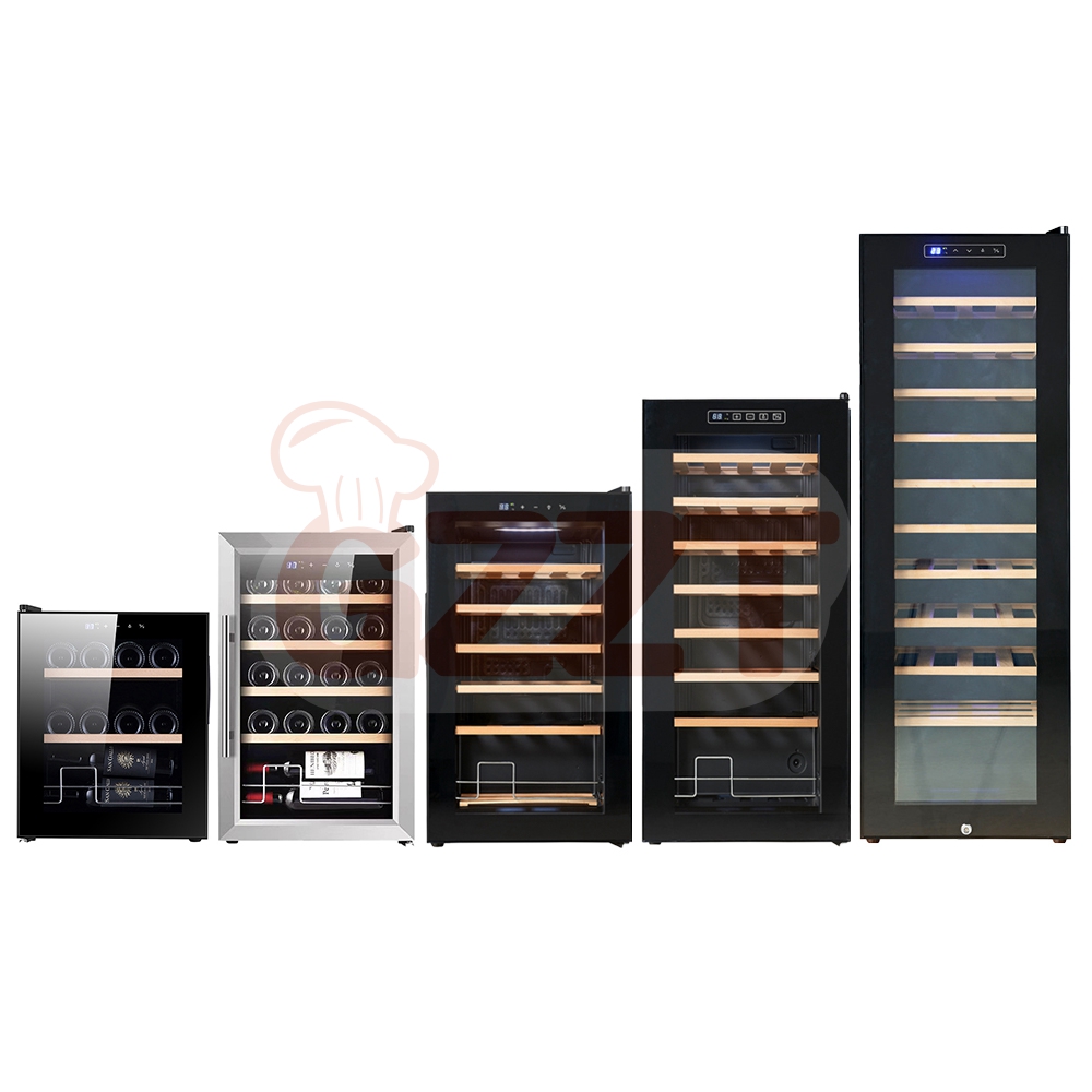 High Quality Display Cooler Ba - Wine Beer Fridge Dual Zone ulasan dan harga
