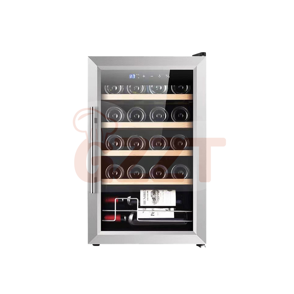 High Quality Display Cooler Ba - Wine Beer Fridge Dual Zone ulasan dan harga