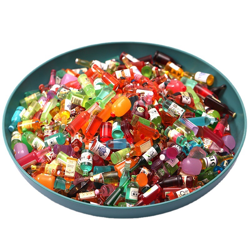 20Pcs Mixed Mini Resin Simulat - Wine Beer Mix ulasan dan harga