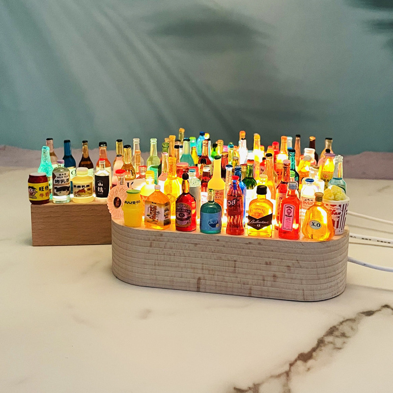 20Pcs Mixed Mini Resin Simulat - Wine Beer Mix ulasan dan harga