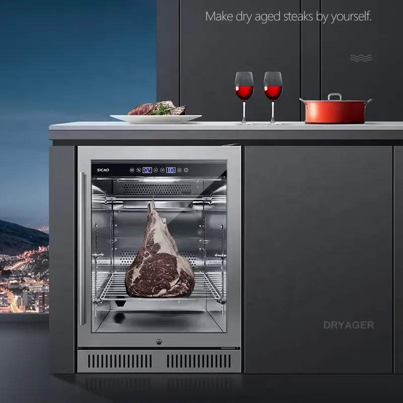 Under Counter Dry Age Fridge W - Wine Beer Fridge Dual Zone ulasan dan harga