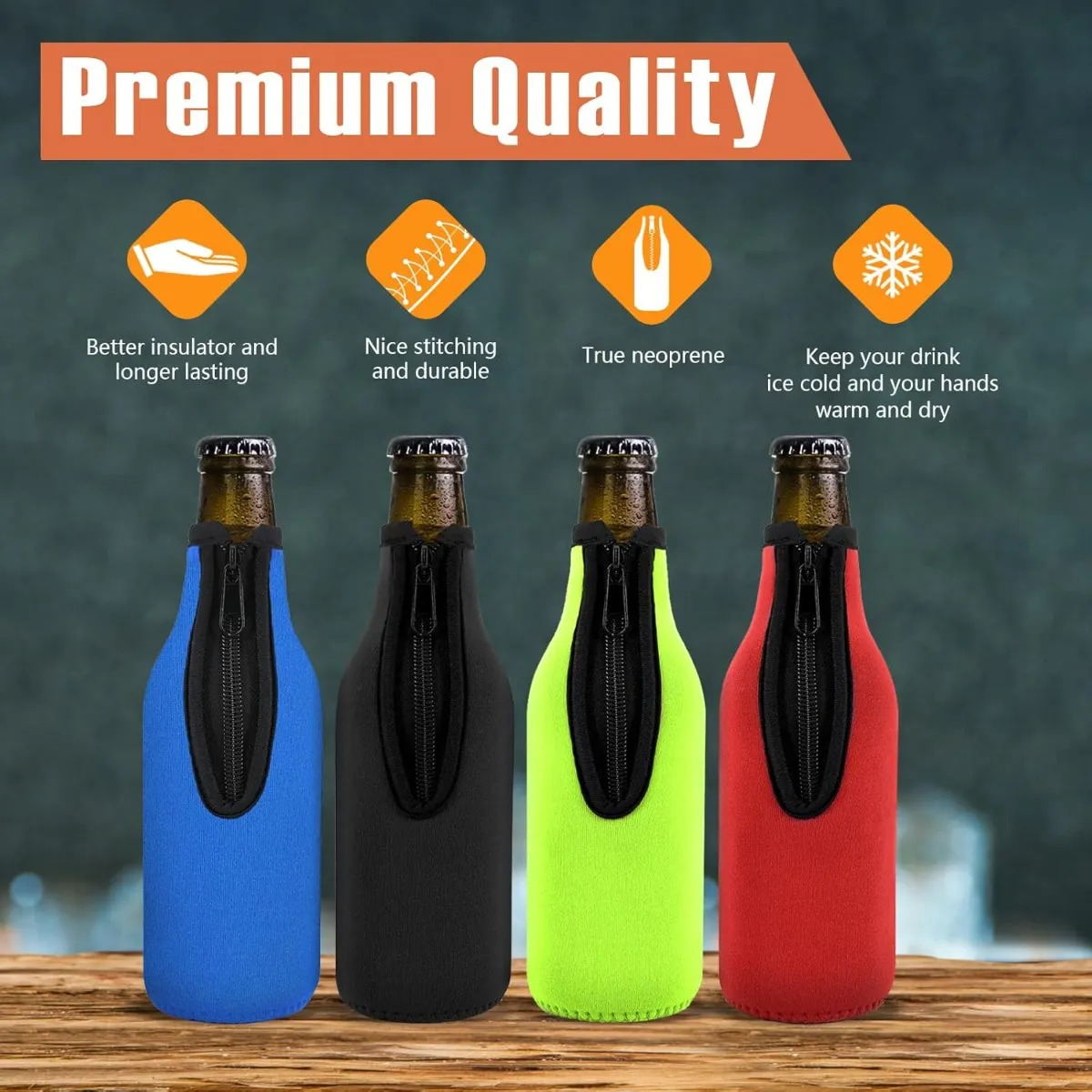 Beer Bottle Insulator Sleeve S - Beer Wine Up ulasan dan harga
