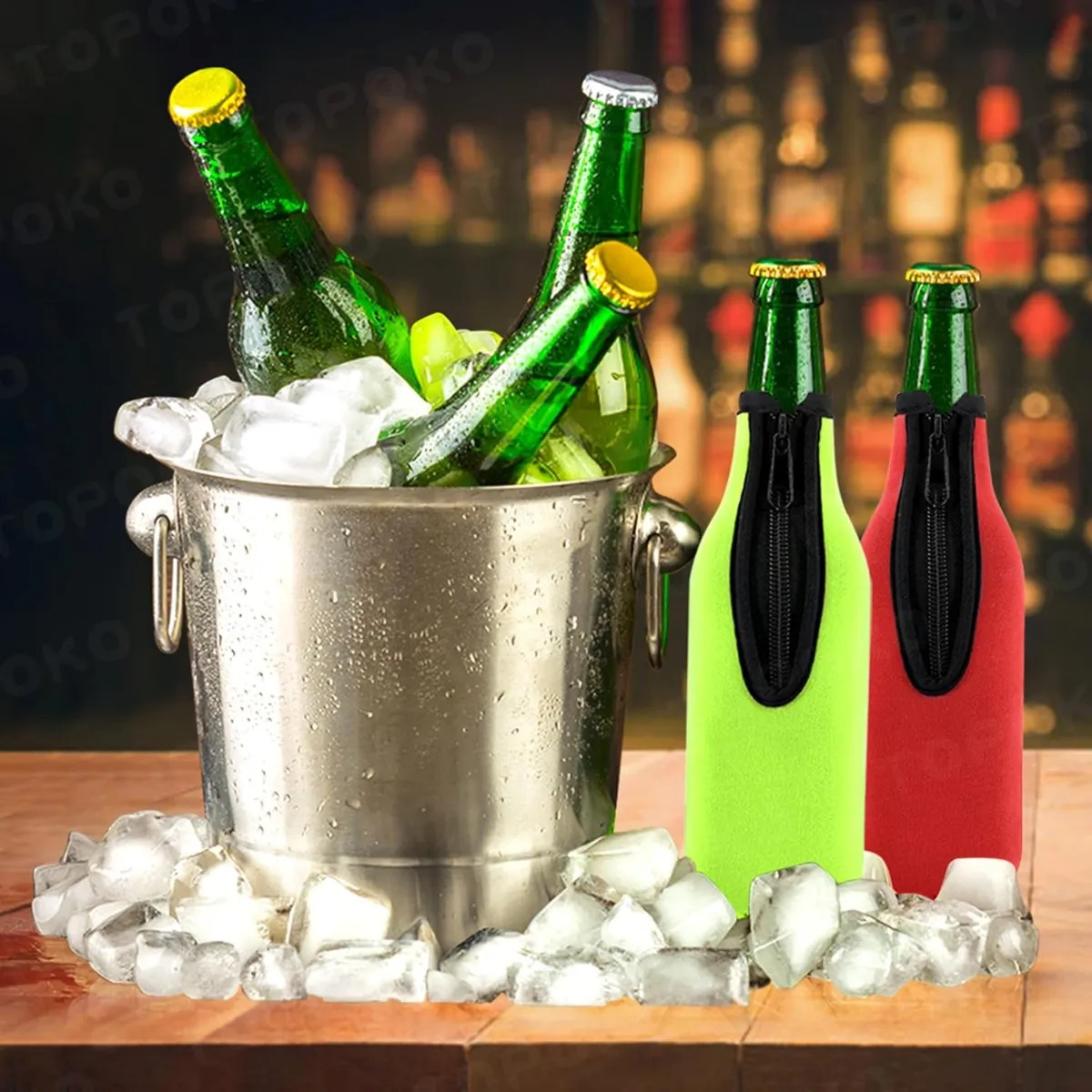 Beer Bottle Insulator Sleeve S - Beer Wine Up ulasan dan harga