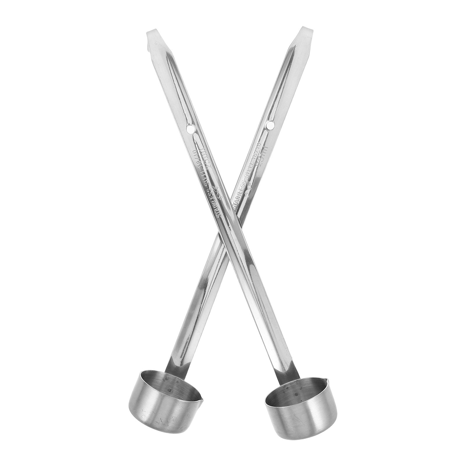 2Pcs Wine Dipper Stainless Ste - Wine Beer Mix ulasan dan harga