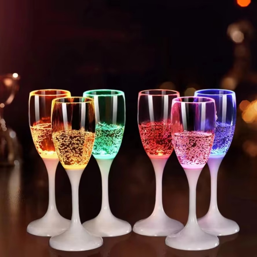 LED Automatic Flashing Cups Mu - Beer Wine Up ulasan dan harga
