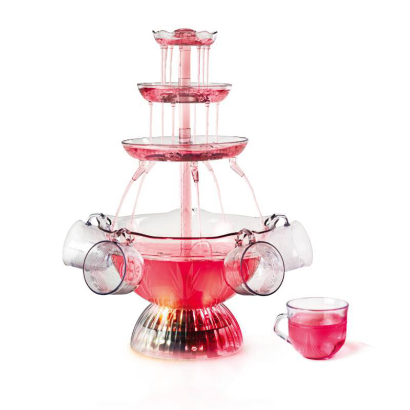 3-Tier Electric Cocktail Red W - Wine Beer Mix ulasan dan harga