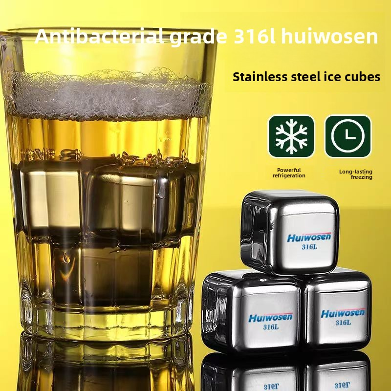 316 Stainless Steel Ice Cube R - Wine Beer Refrigerator ulasan dan harga