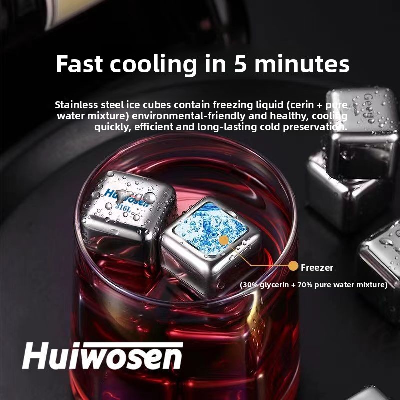 316 Stainless Steel Ice Cube R - Wine Beer Refrigerator ulasan dan harga