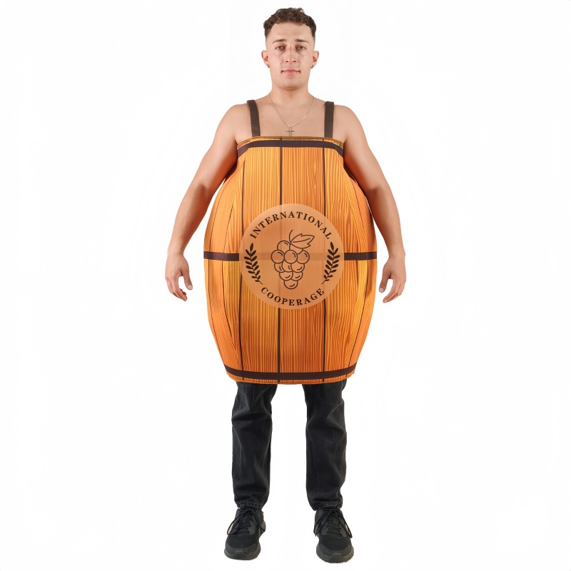 Unisex Wine Barrel Performance - Beer Wine Up ulasan dan harga