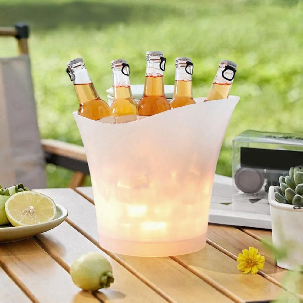 New Waterproof Plastic LED Ice - Beer Wine Up ulasan dan harga
