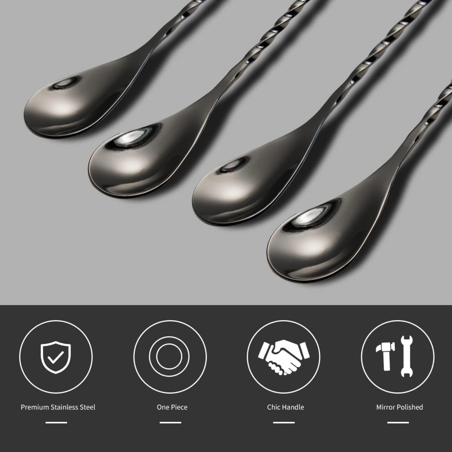 Cocktail Spoon Set of 2 - 12 I - Wine Beer Mix ulasan dan harga